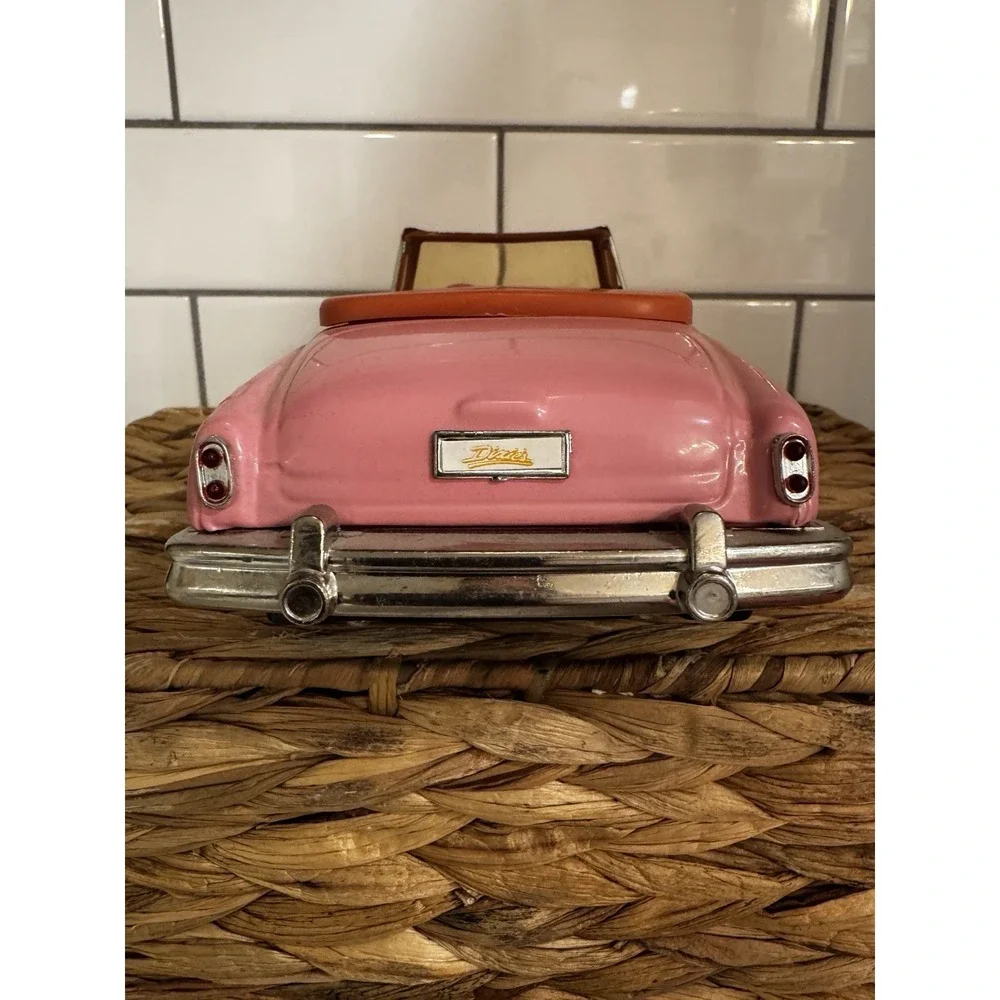1989 TYCO DIXIE'S‎ DINER 50's STYLE CONVERTIBLE BUICK CAR PINK #1750